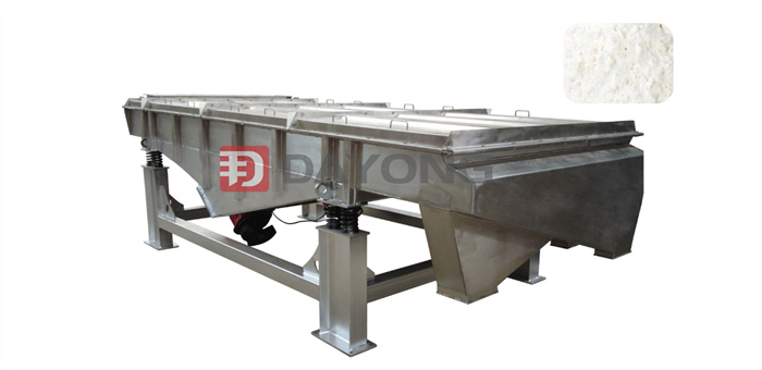 Linear vibrating screen